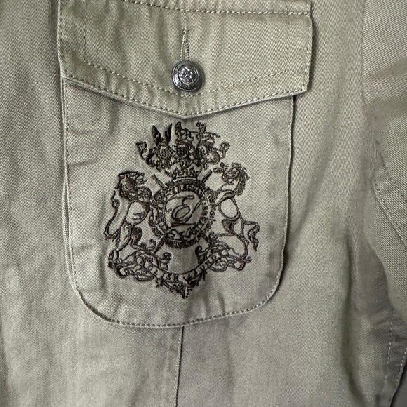 English Laundry Women’s Montgomery Cotton Blazer Green Size Large NEW - Picture 4 of 10